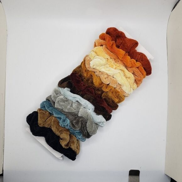𝅺neutral Earth tone Multicolor scrunchie bundle - Picture 2 of 4